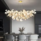 Metr Luxury Chandelier Ceramics Living Room U arc shape