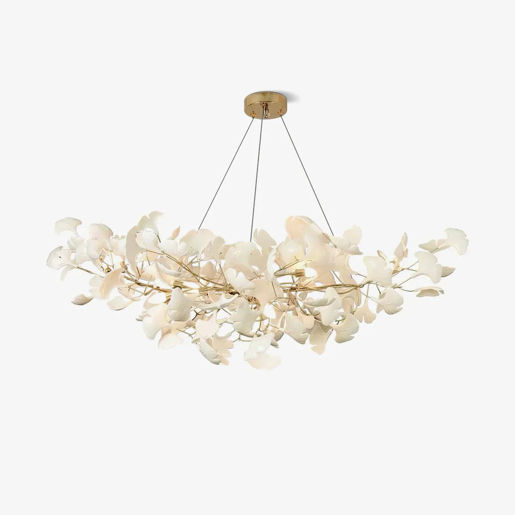 Luxury U-Shaped Ceramic Chandelier for Living Room