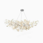 Luxury U-Shaped Ceramic Chandelier for Living Room