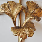 Daisy Ginkgo Leaf Wall Sconce