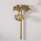 Daisy Ginkgo Leaf Wall Sconce