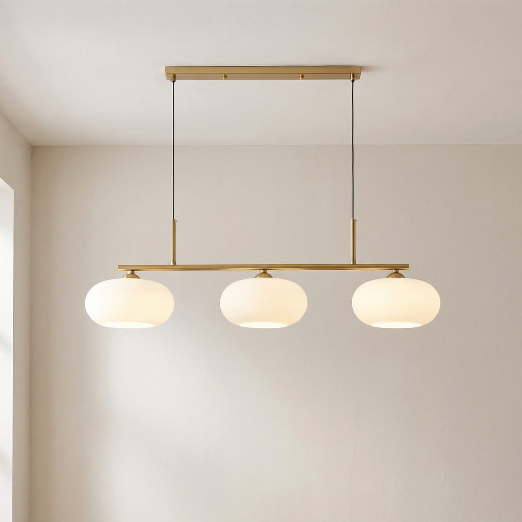 3-Heads Bauhaus Pendant Light