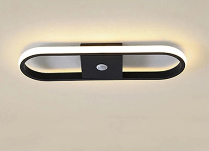 Modern LED Ceiling Lamp with Geometric Shape