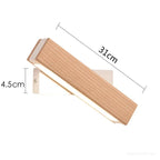Wooden Adjustable LED Wall Lamp for Reading