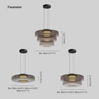 Jojo Multi-Level Glass Suspension