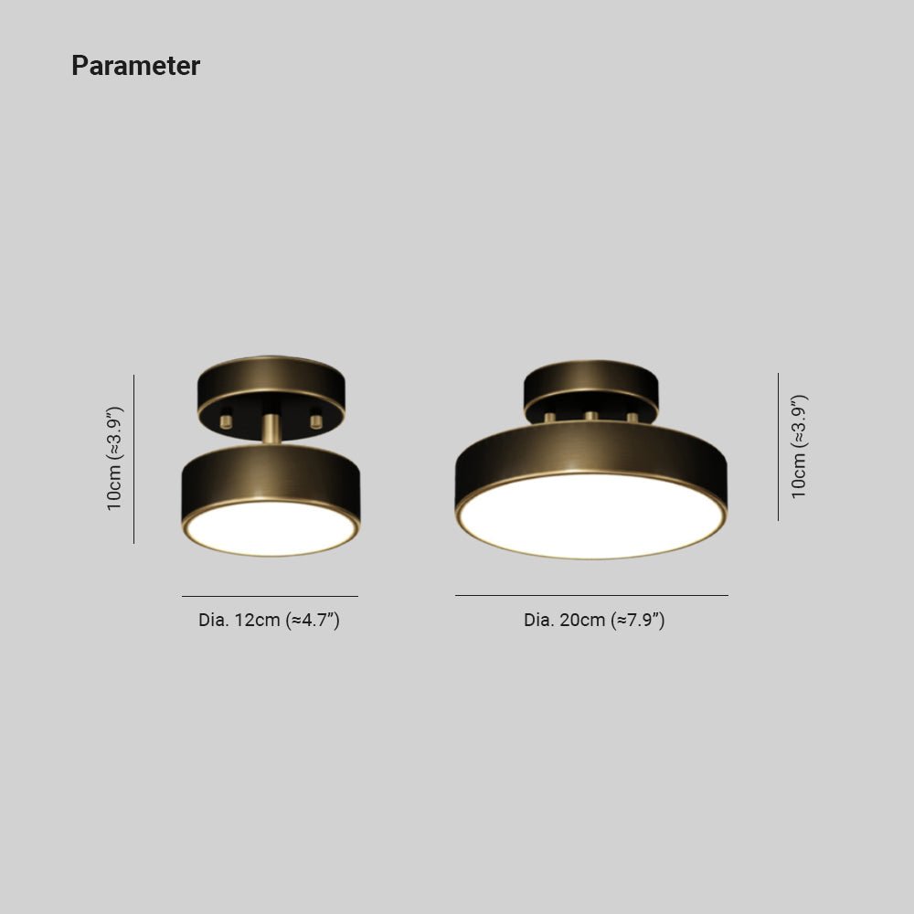 Arisha Modern LED Ceiling Light Metal Living/Dining Room