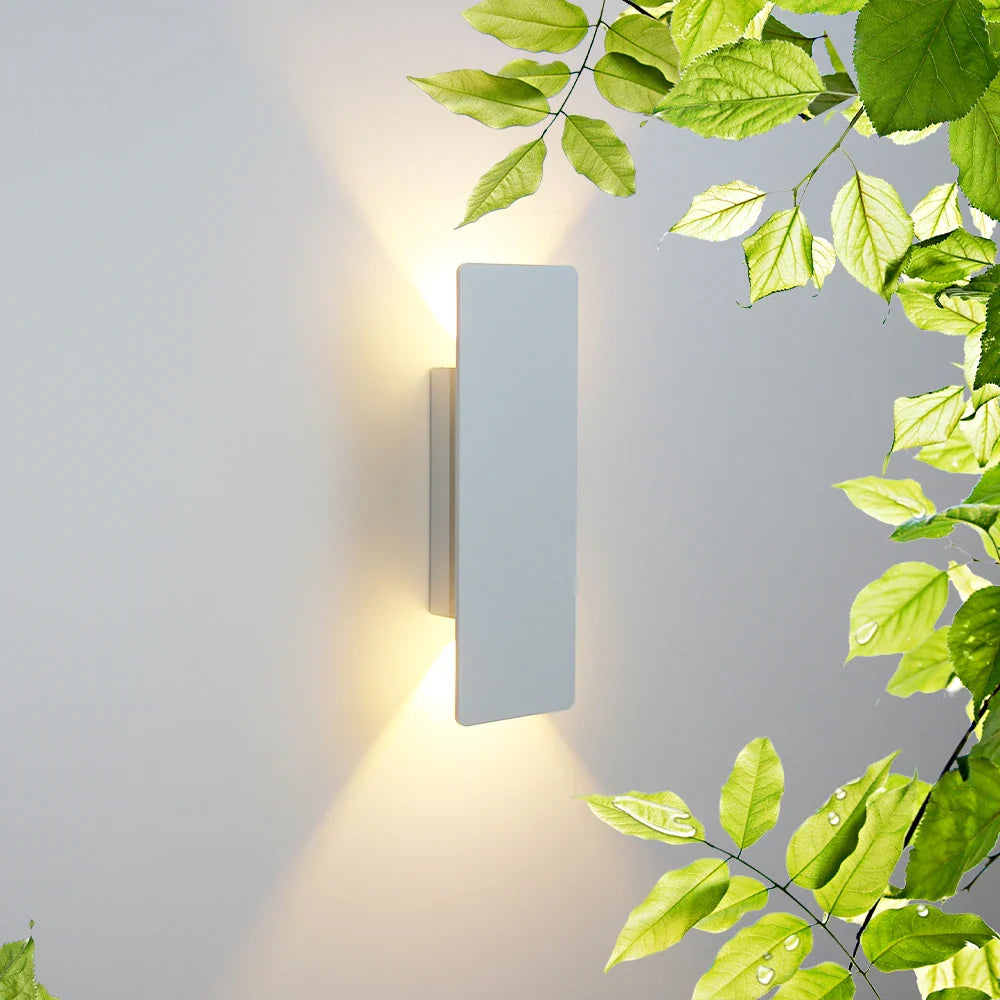 Modern LED Wall Sconce in Various Colors – Up/Down Light