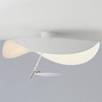 Jexie Ceiling Light Modern Leaf Black/Gold Living Room Bedroom