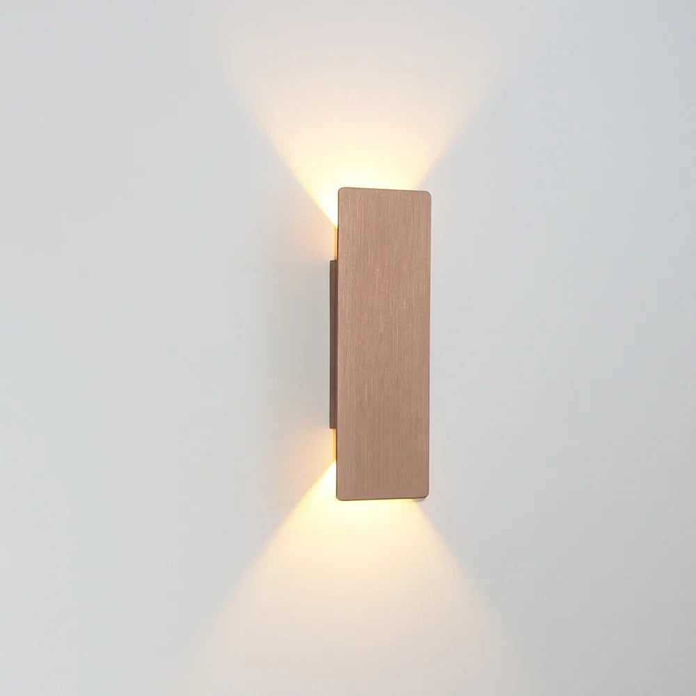 Modern LED Wall Sconce in Various Colors – Up/Down Light