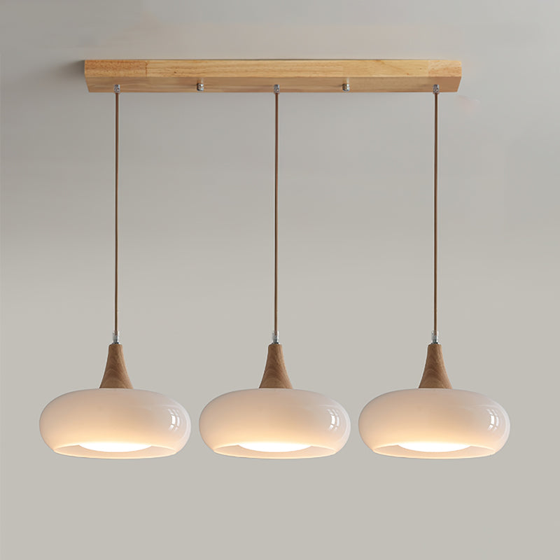 Charlotte Wood Suspension 1/2/3 Lamps
