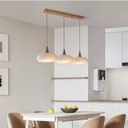 Charlotte Wood Suspension 1/2/3 Lamps