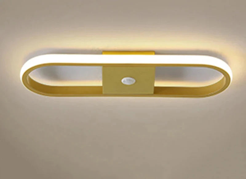Modern LED Ceiling Lamp with Geometric Shape