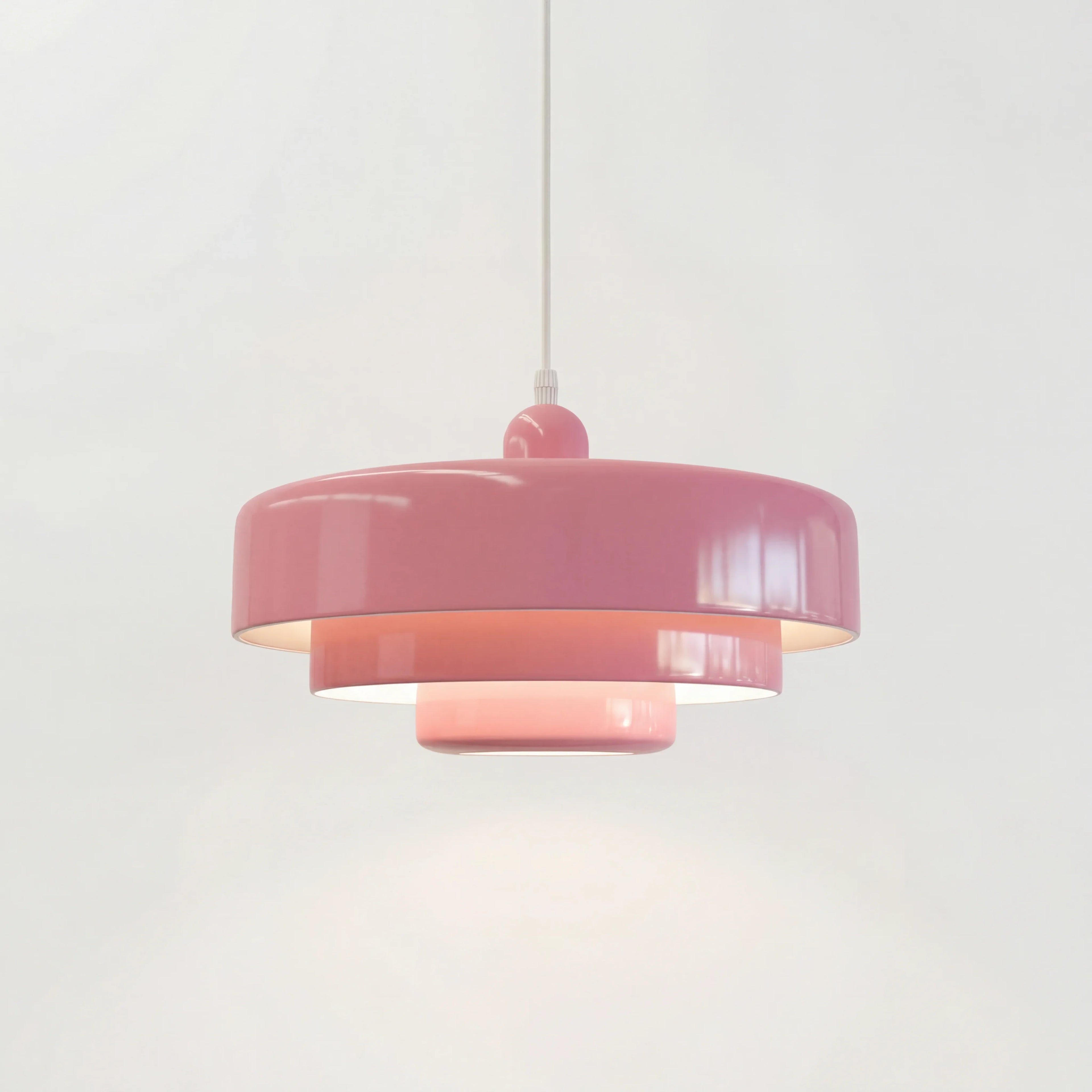 Hind Triple Layer Disc Macaron Pendant Light