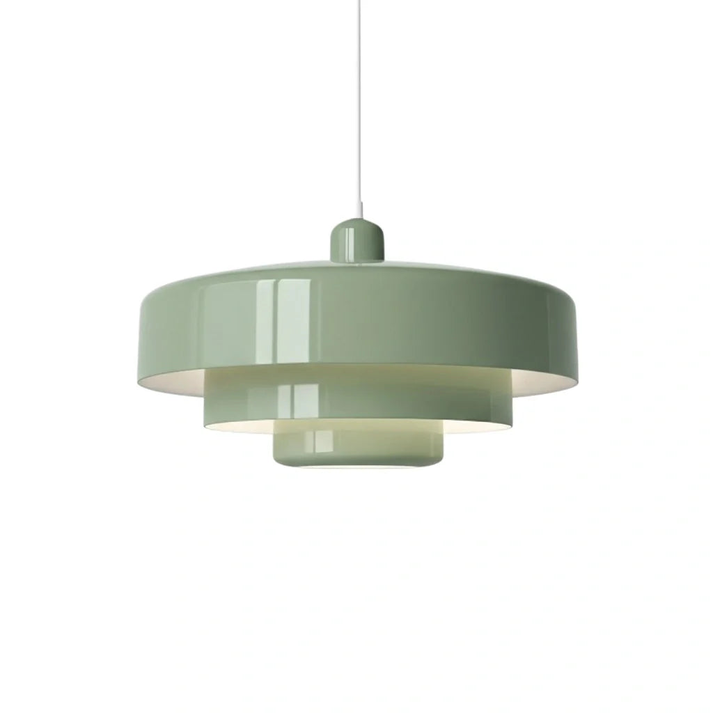 Hind Triple Layer Disc Macaron Pendant Light