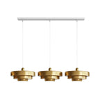 Hind Triple Layer Disc Macaron Pendant Light