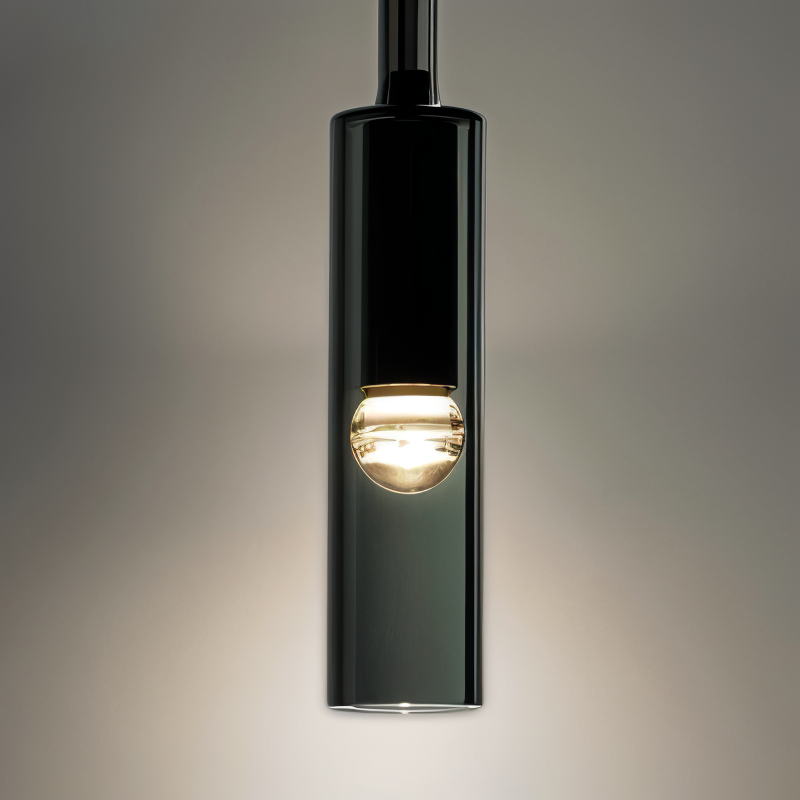 Minimalist Wall Light with Smoke Glass – Orvane