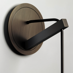 Minimalist Wall Light with Smoke Glass – Orvane