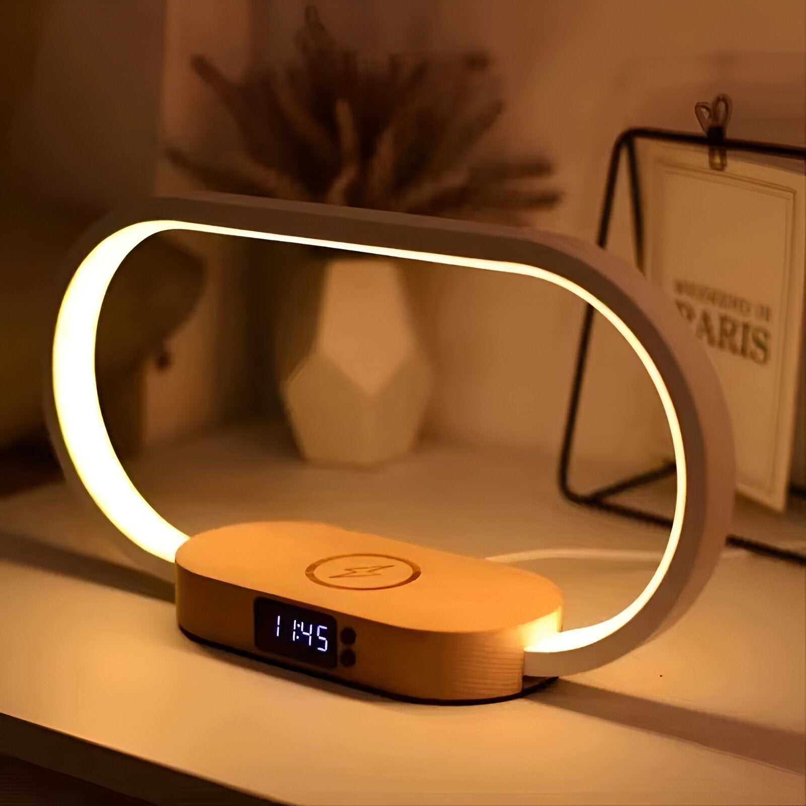 Ismerelle - Multifunctional Night Light with Charger and Digital Clock