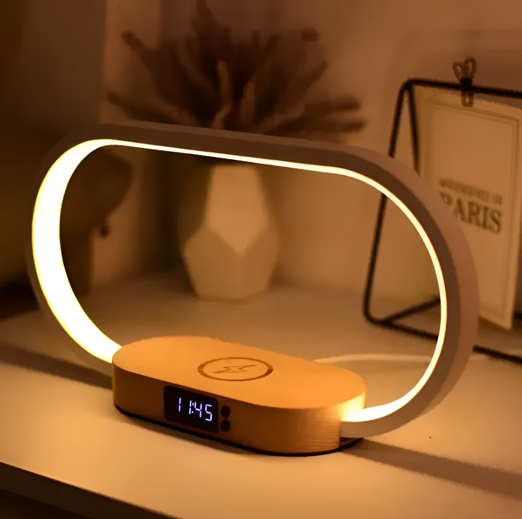 Ismerelle - Multifunctional Night Light with Charger and Digital Clock