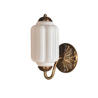 Isabella Milk Glass Eloise Wall Sconce