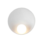 Modern Japandi Resin Bowl Wall Sconce G9 1-Light
