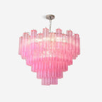 Crystal Chandelier Glass Cascades in Levels
