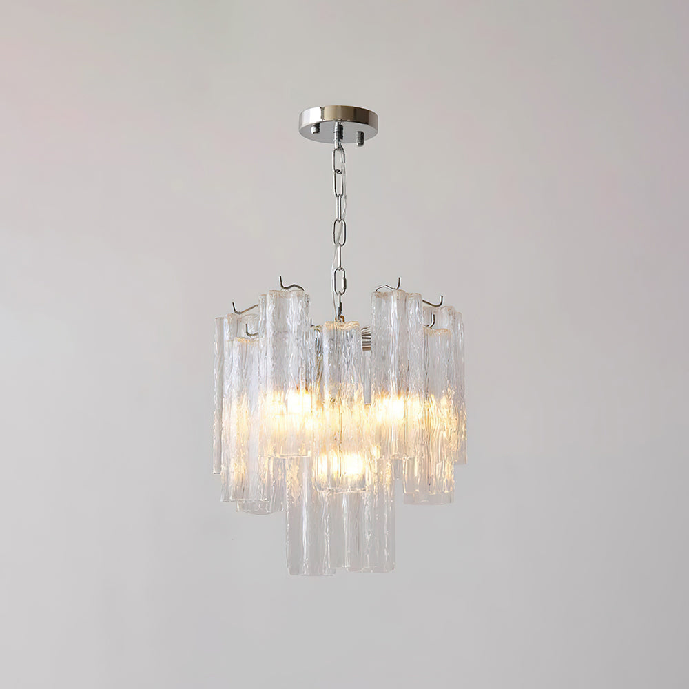 Crystal Chandelier Glass Cascades in Levels