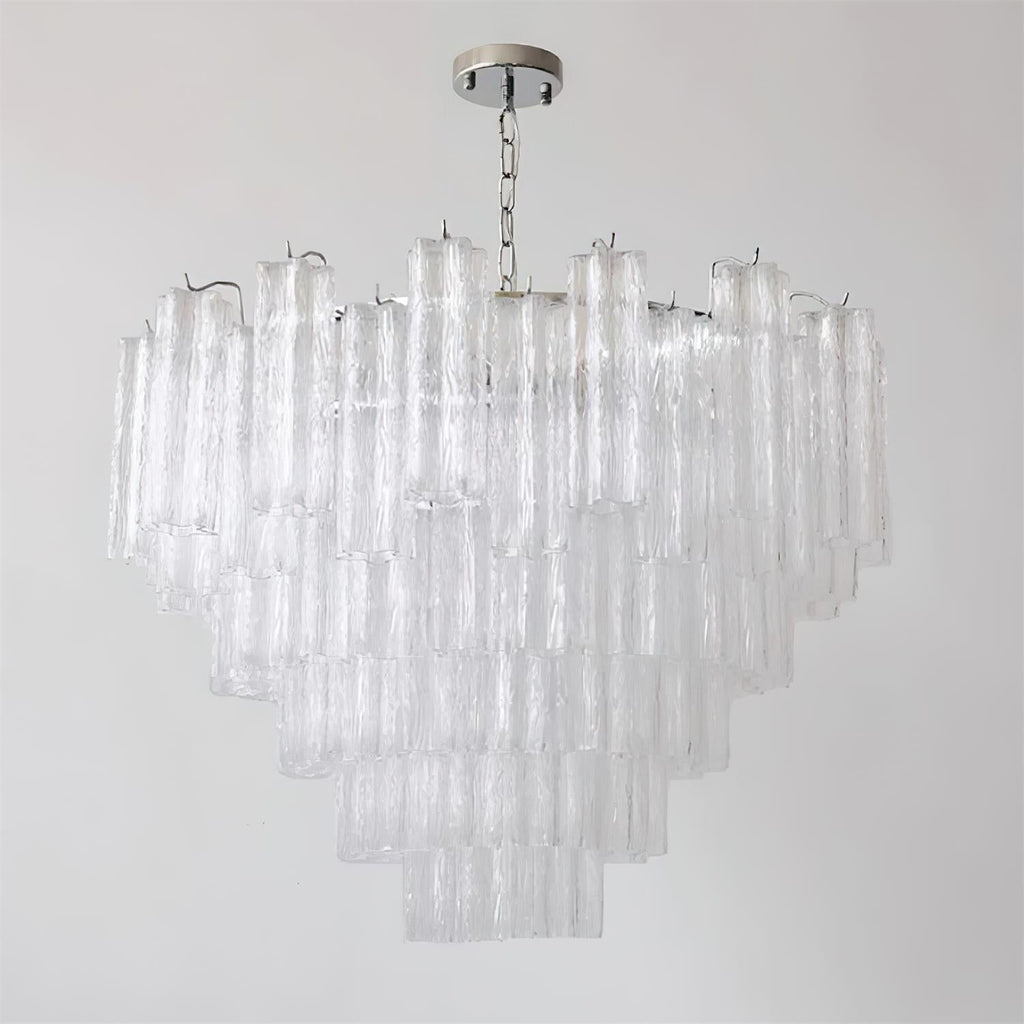 Crystal Chandelier Glass Cascades in Levels