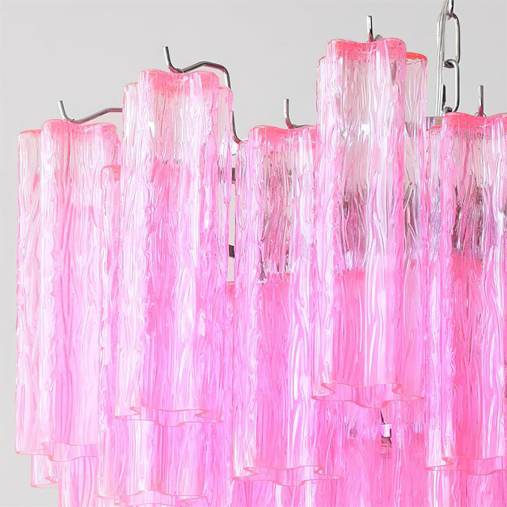 Crystal Chandelier Glass Cascades in Levels