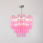 Crystal Chandelier Glass Cascades in Levels