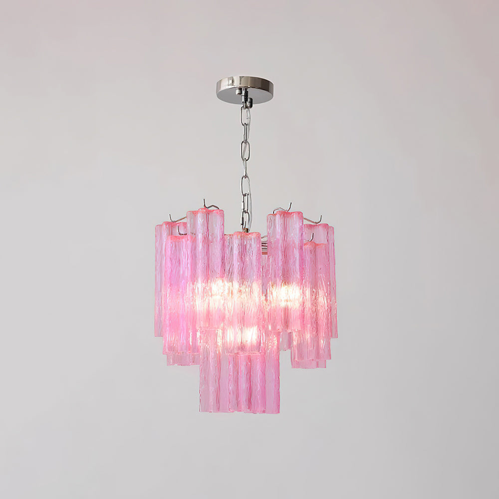 Crystal Chandelier Glass Cascades in Levels