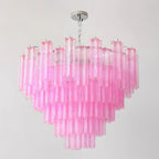 Crystal Chandelier Glass Cascades in Levels