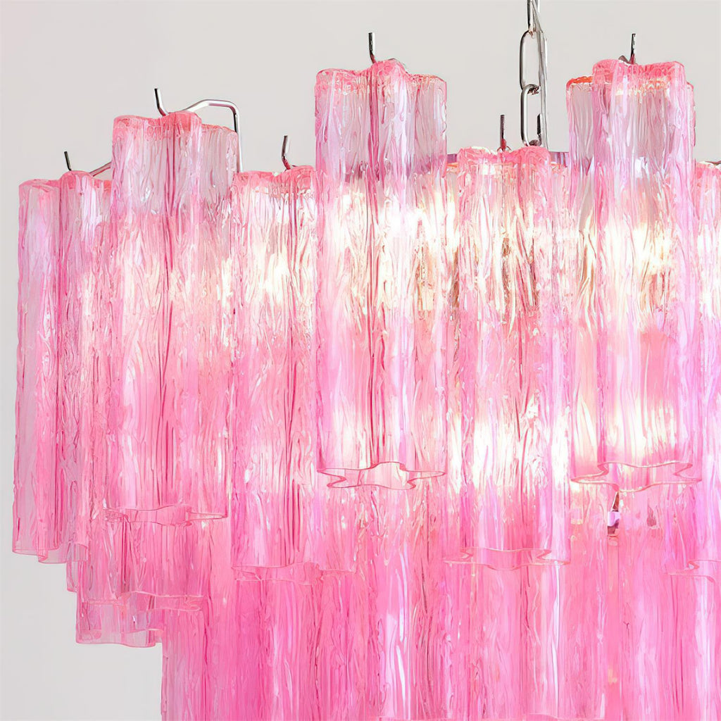 Crystal Chandelier Glass Cascades in Levels