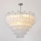 Crystal Chandelier Glass Cascades in Levels
