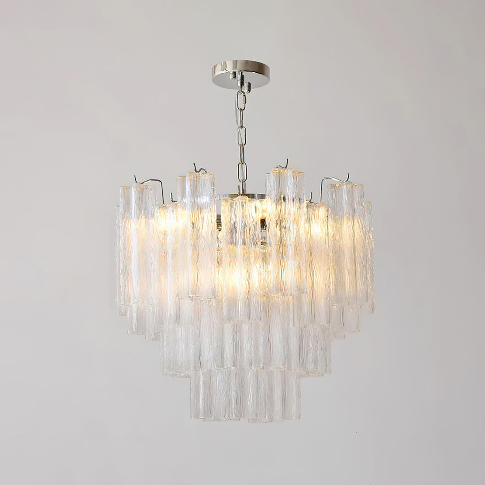 Crystal Chandelier Glass Cascades in Levels