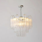 Crystal Chandelier Glass Cascades in Levels