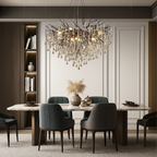 Raindrop Black Chandelier