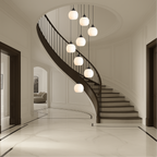 Gade's Villa Staircase Chandelier
