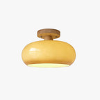 Charlotte Surface-Mounted Ceiling Light Made of Wood