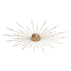 Wesley Ceiling Light Fireworks Artistic Design Black/Gold
