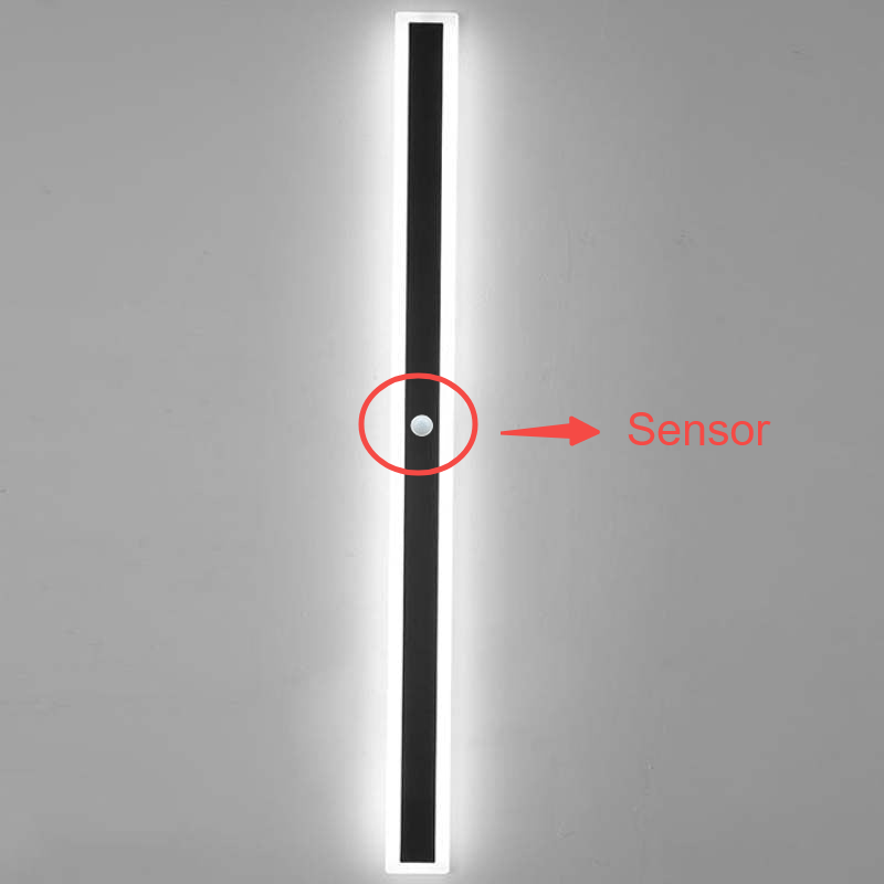 Fiala Modern LED Outdoor Wall Sconce Black