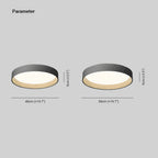Arisha Modern LED Ceiling Light Black Metal Dining/Living Room