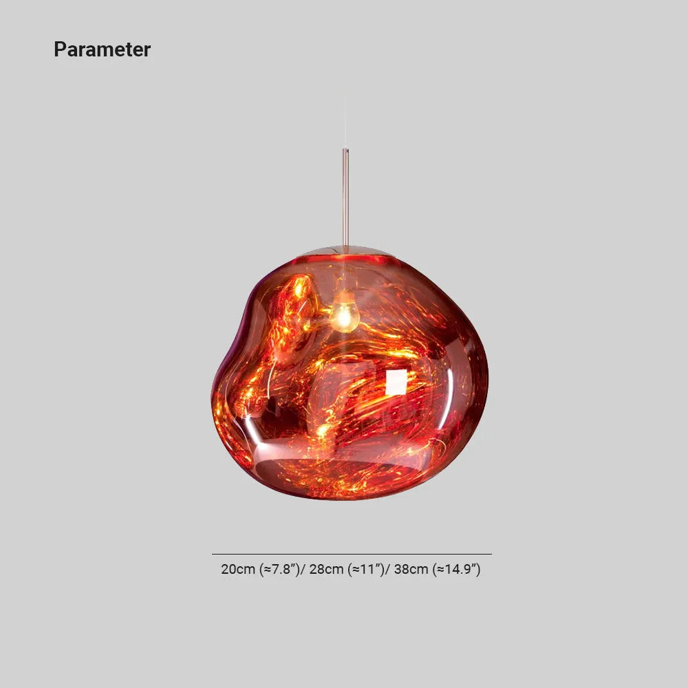 Milo Modern Colored Irregular Suspension