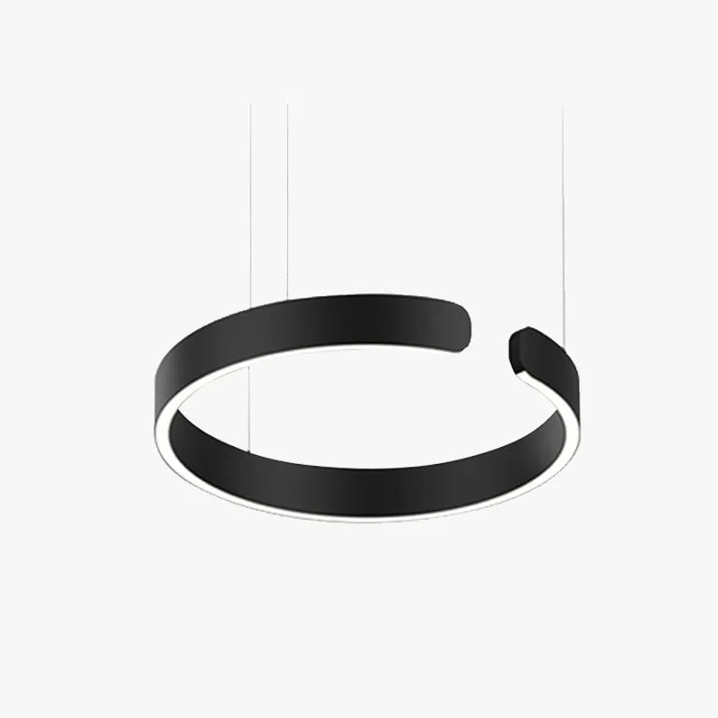 Urel Pendant Light Black/Gold Rose Living Room/Bedroom
