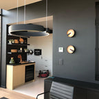 Urel Pendant Light Black/Gold Rose Living Room/Bedroom