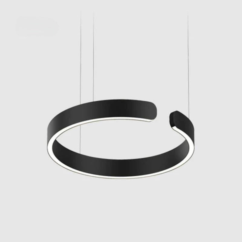 Urel Pendant Light Black/Gold Rose Living Room/Bedroom