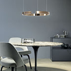 Urel Pendant Light Black/Gold Rose Living Room/Bedroom