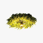 Ritta Nest Plant LED Ceiling Light Green Bedroom/Living Room