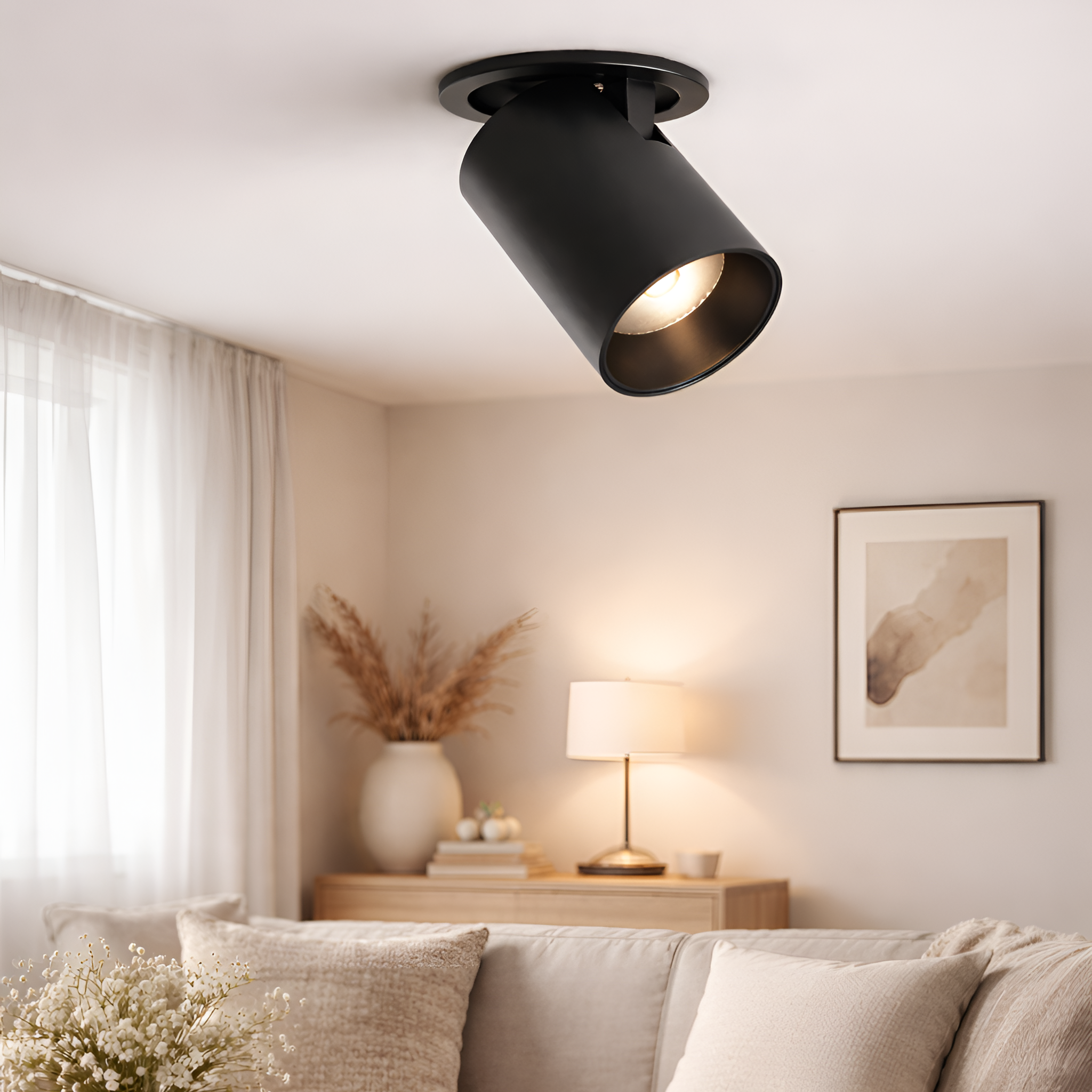 Tom - Dimmable LED Downlight for Anti Glare Ceiling Lighting