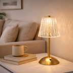 Kairo - Nordic Crystal Rechargeable Table Lamp LED